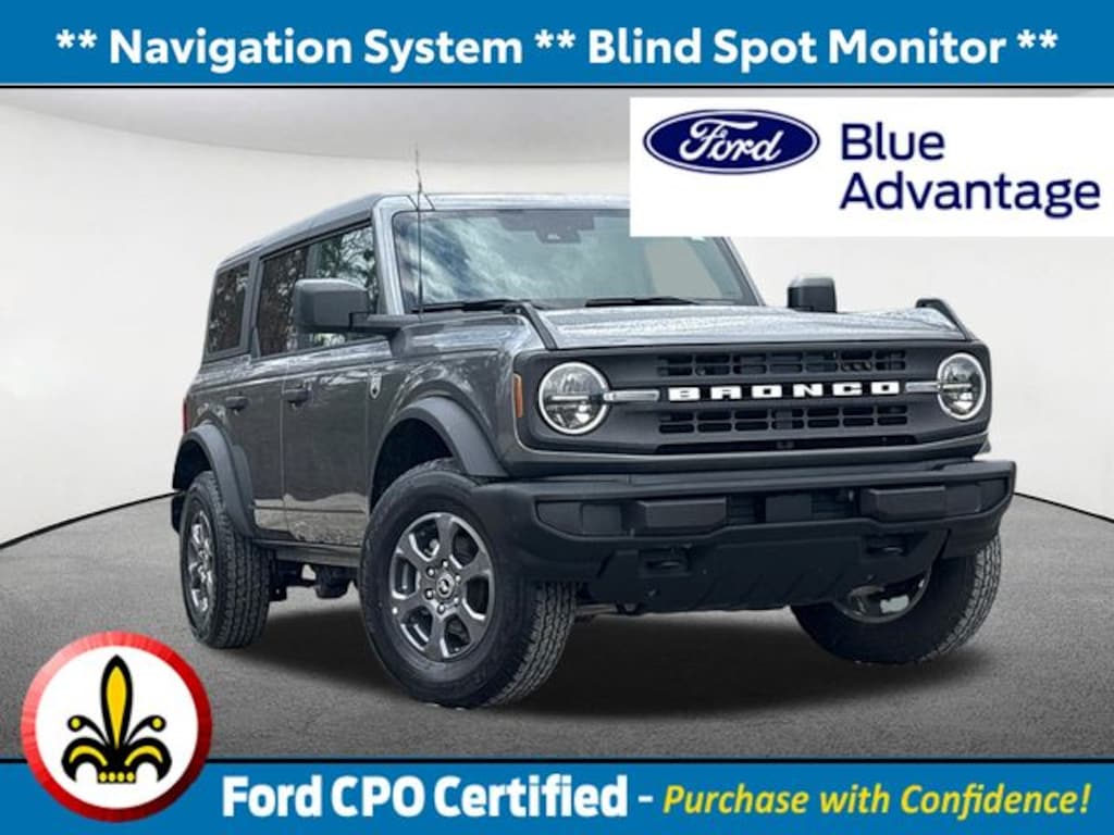Certified 2025 Ford Bronco Big Bend SUV