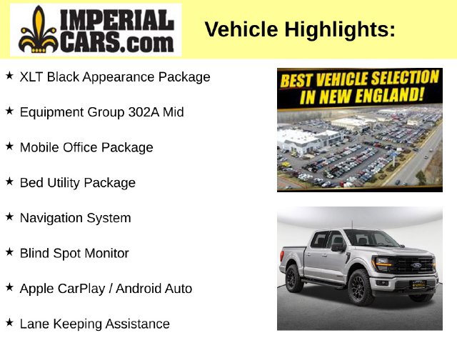 Used 2024 Ford F-150 XLT Truck SuperCrew Cab