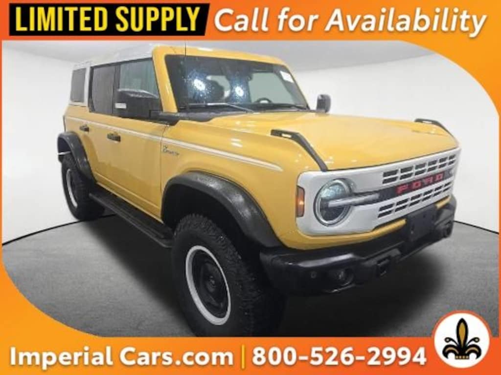 Used 2024 Ford Bronco Heritage Limited Edition SUV