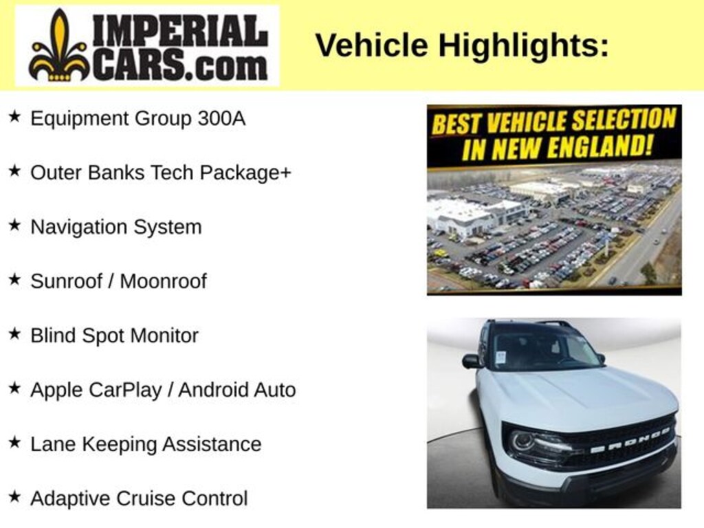 Used 2025 Ford Bronco Sport Outer Banks SUV