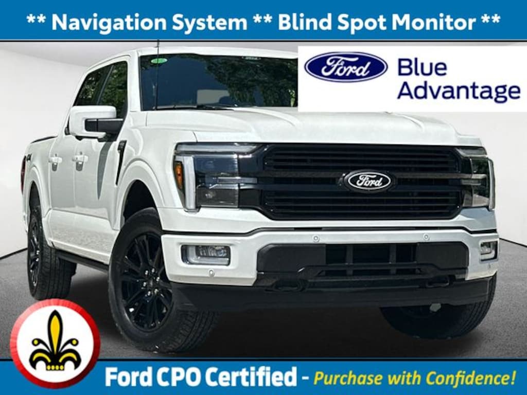 Certified 2025 Ford F-150 Platinum Truck SuperCrew Cab