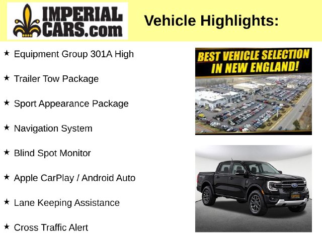 Used 2024 Ford Ranger XLT Truck SuperCrew