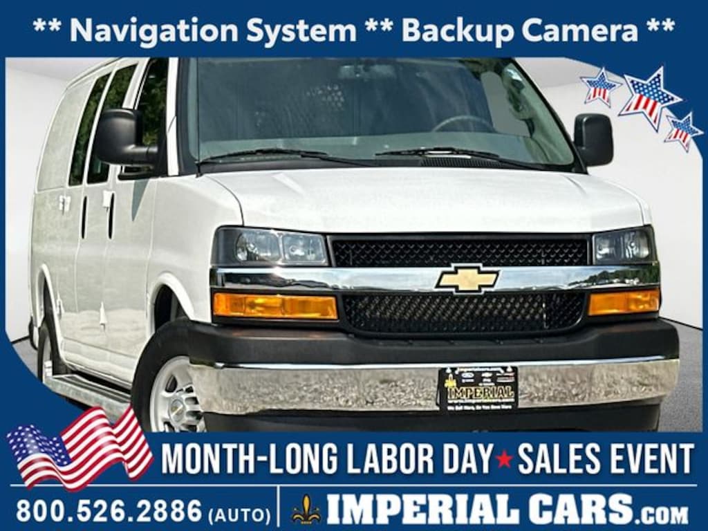 Used 2025 Chevrolet Express Cargo 2500 Work Van Van Cargo Van