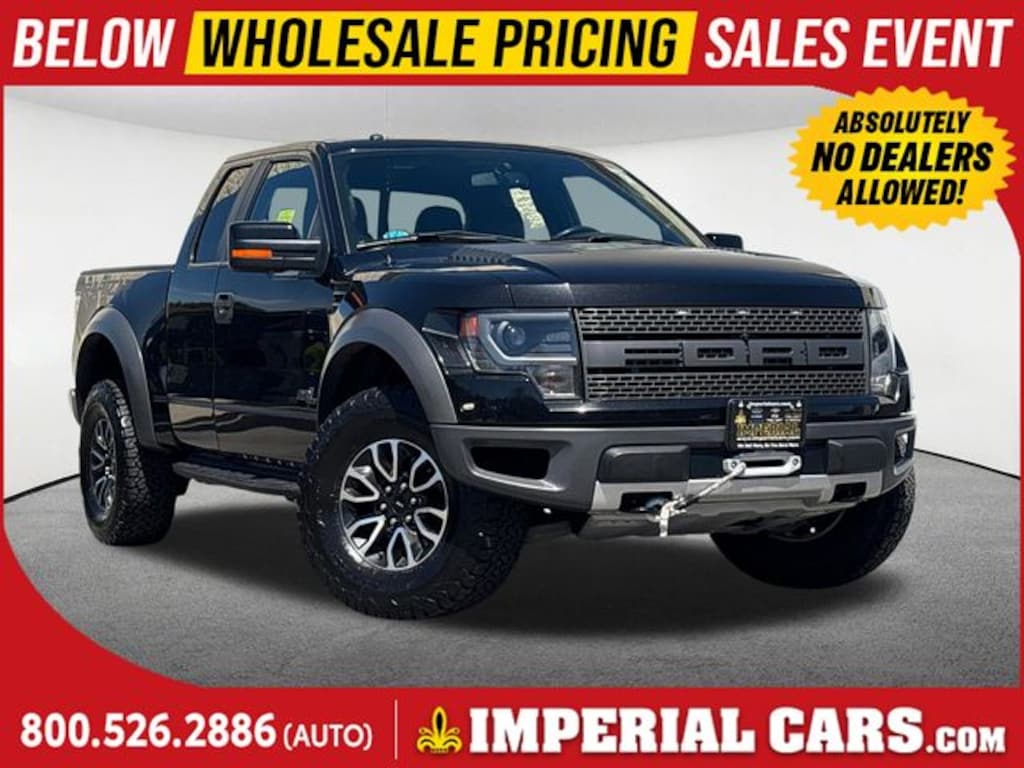 Used 2013 Ford F-150 SVT Raptor Truck SuperCab