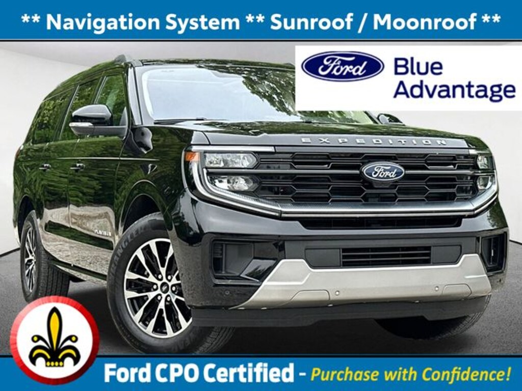 Certified 2025 Ford Expedition Max Platinum SUV