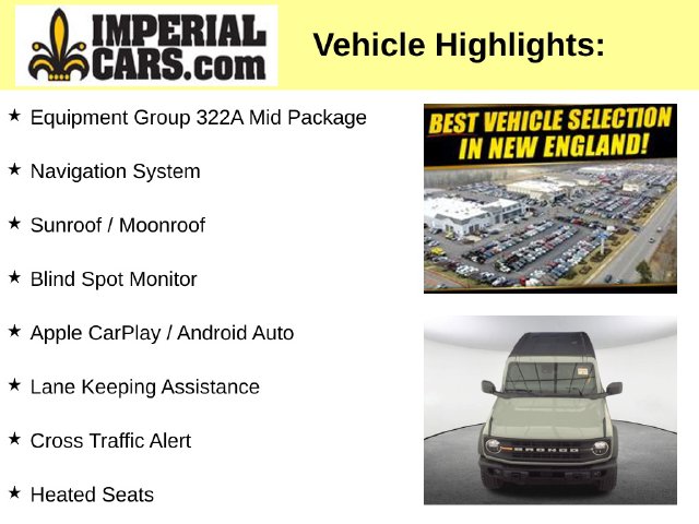 Used 2023 Ford Bronco Black Diamond SUV