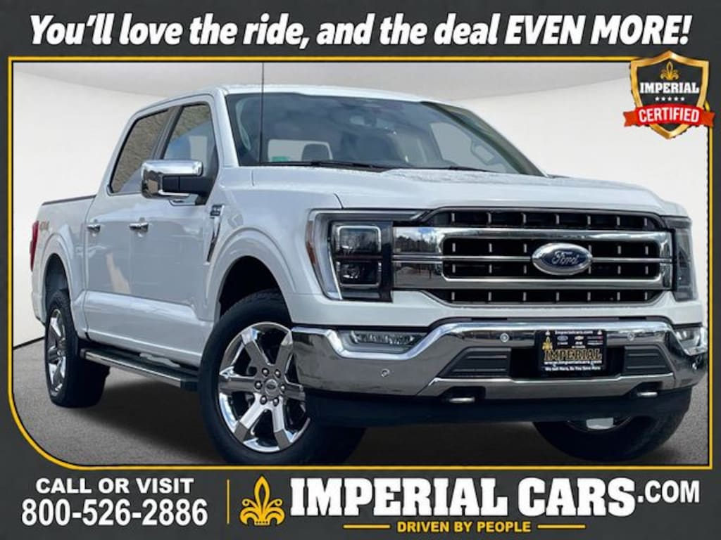 Certified 2023 Ford F-150 Lariat Truck SuperCrew Cab