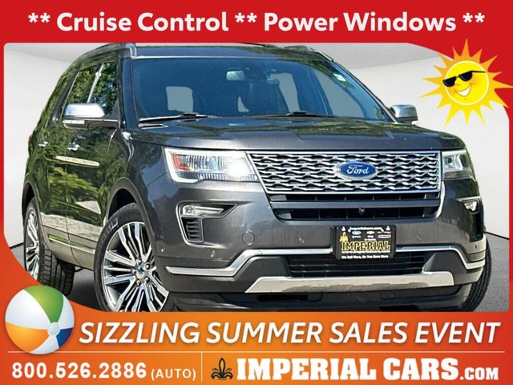 Used 2018 Ford Explorer Platinum SUV