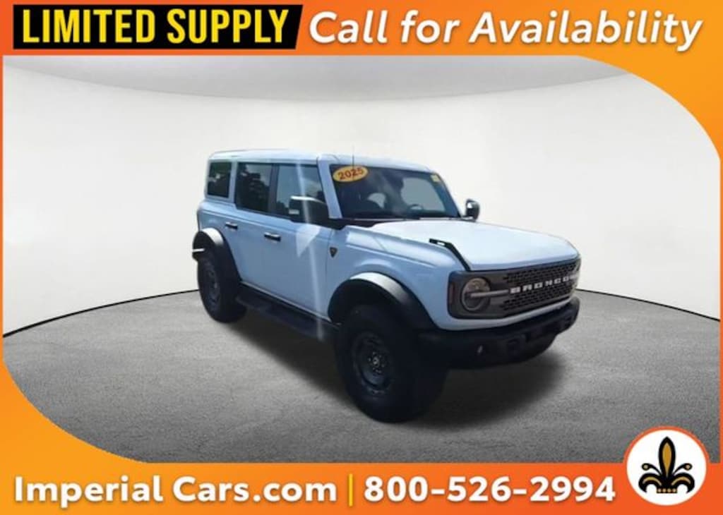 Used 2025 Ford Bronco Badlands SUV