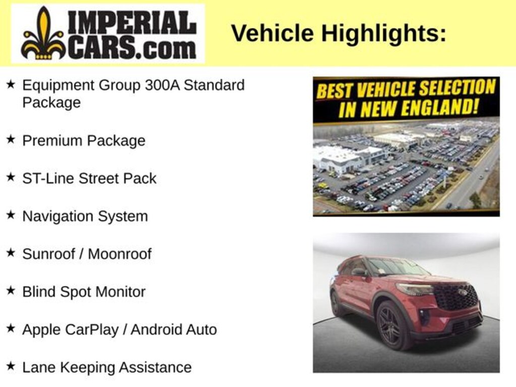 Used 2025 Ford Explorer ST-Line SUV