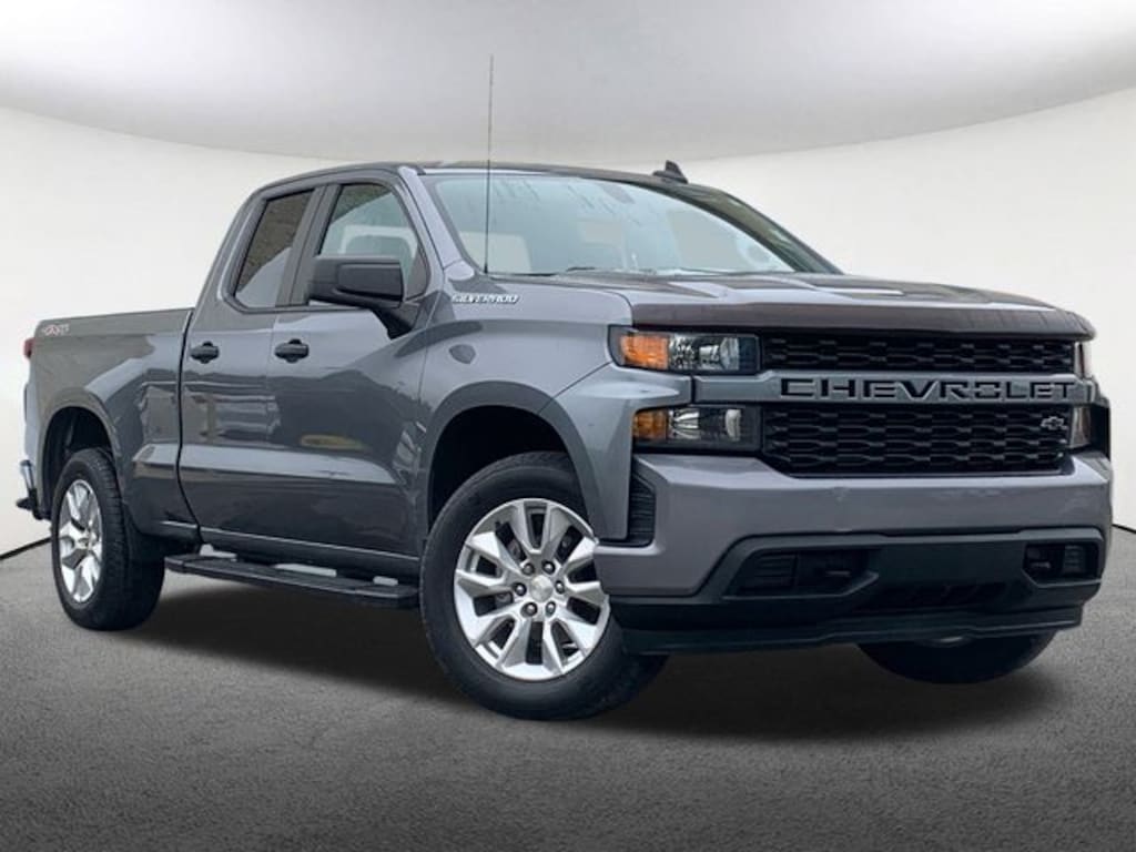 Used 2021 Chevrolet Silverado 1500 Custom Truck Double Cab