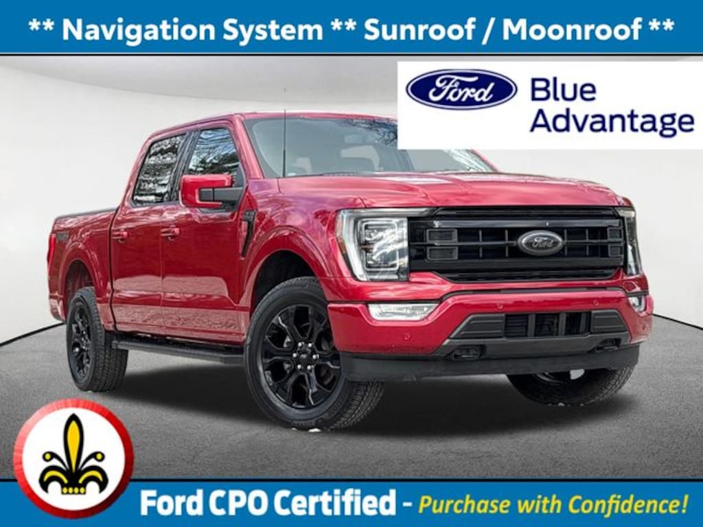 Certified 2022 Ford F-150 Lariat Truck SuperCrew Cab