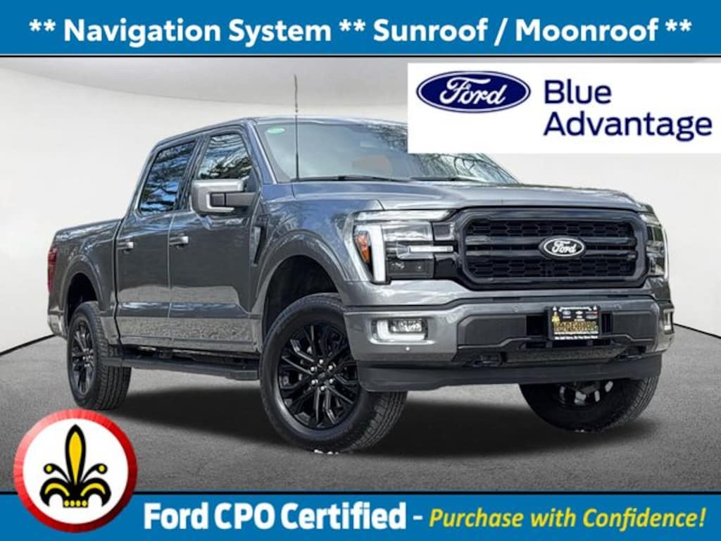 Certified 2024 Ford F-150 Lariat Truck SuperCrew Cab