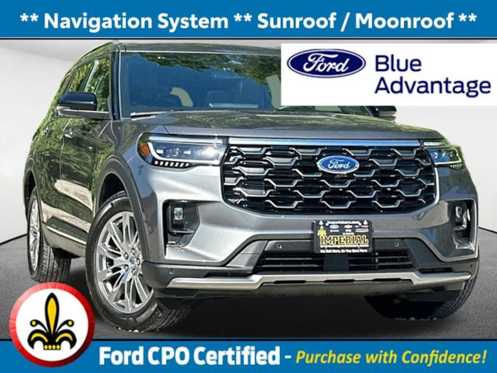 Certified 2026 Ford Explorer Platinum SUV