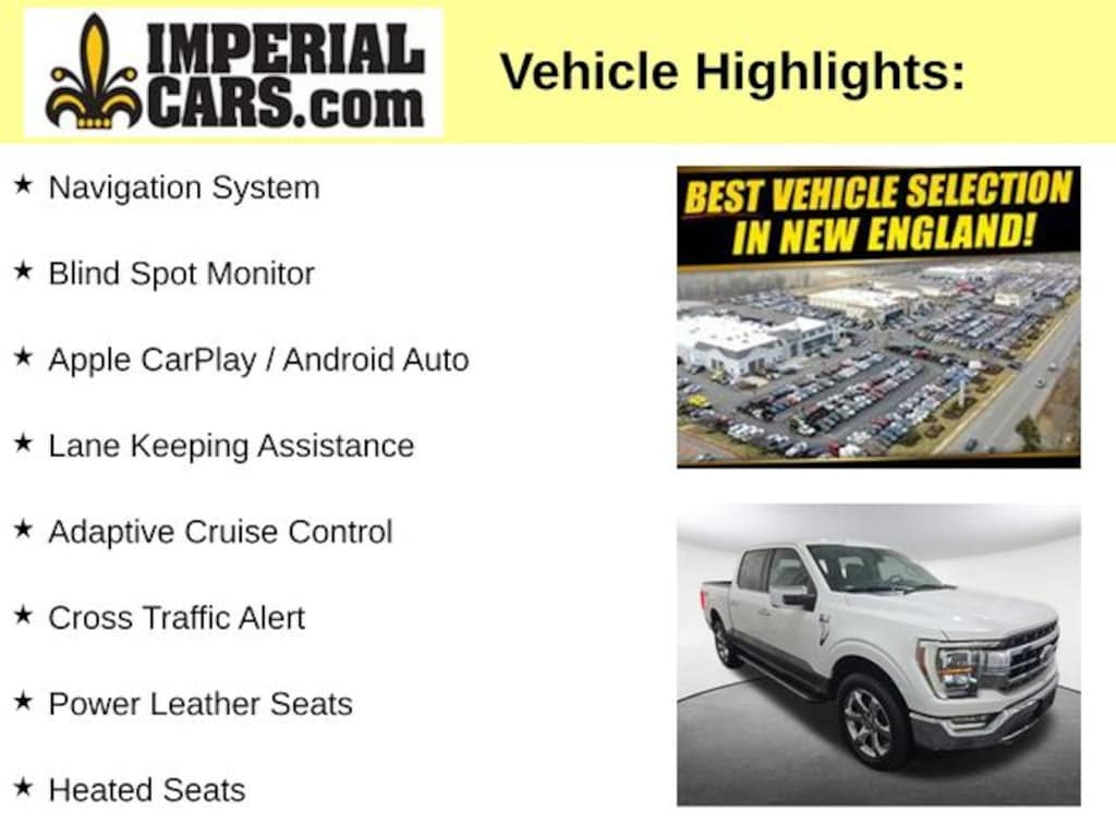 Used 2021 Ford F-150 Lariat Truck SuperCrew Cab
