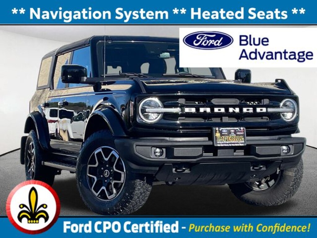Certified 2022 Ford Bronco Outer Banks SUV
