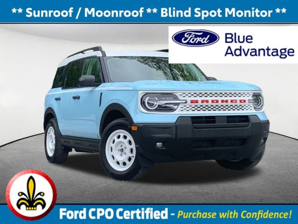 Certified 2025 Ford Bronco Sport Heritage SUV