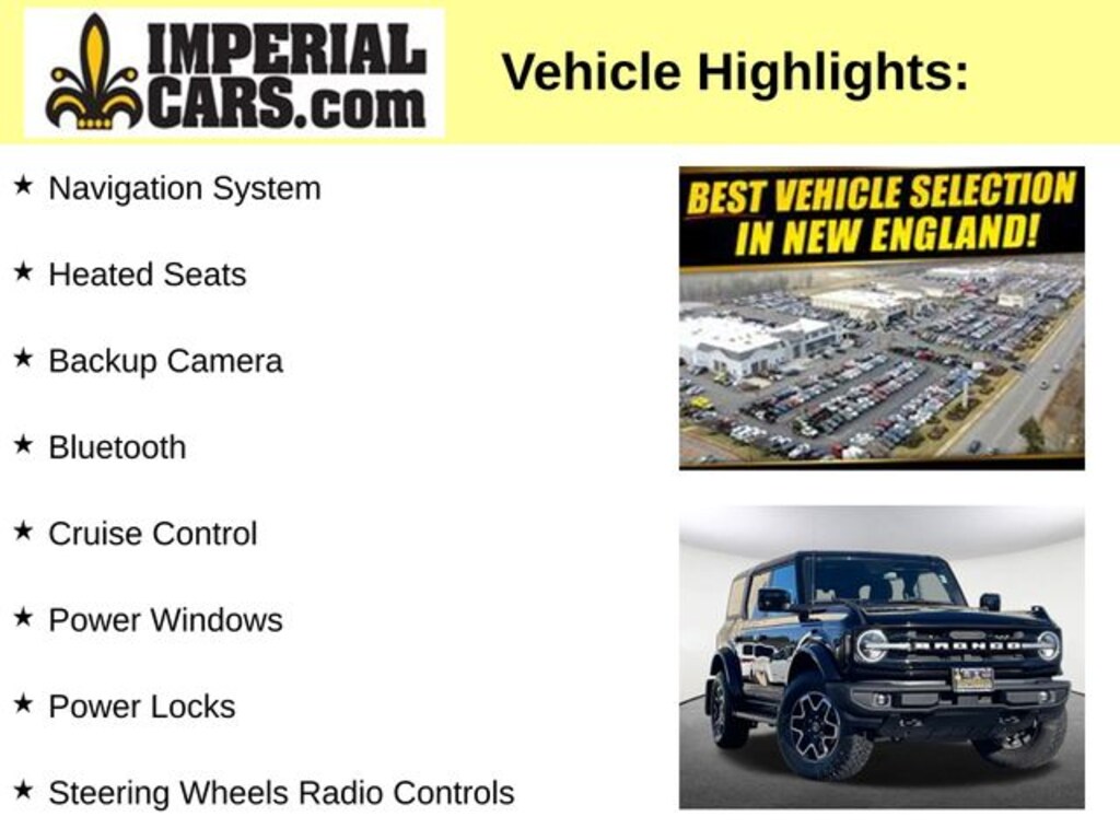 Certified 2022 Ford Bronco Outer Banks SUV