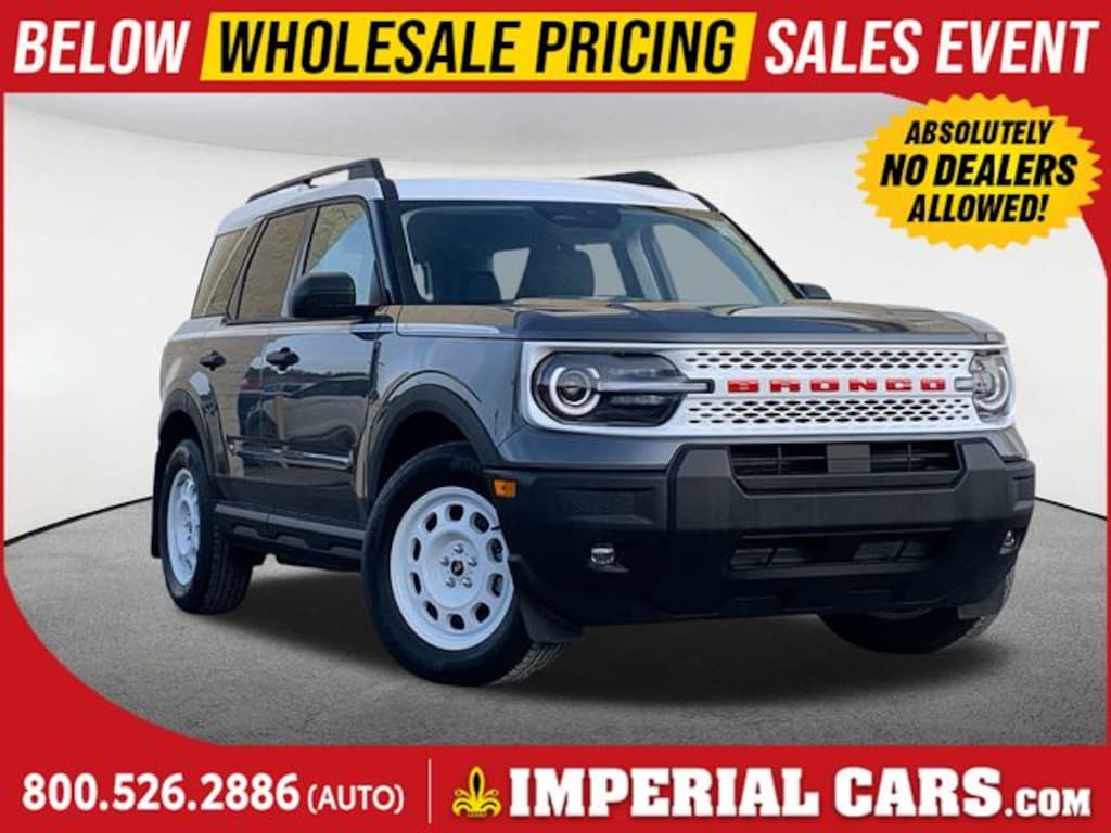 Used 2025 Ford Bronco Sport Heritage SUV