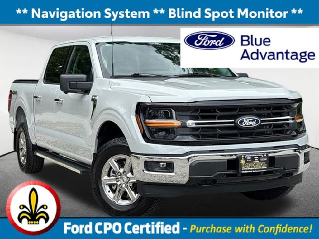 Certified 2024 Ford F-150 XLT Truck SuperCrew Cab