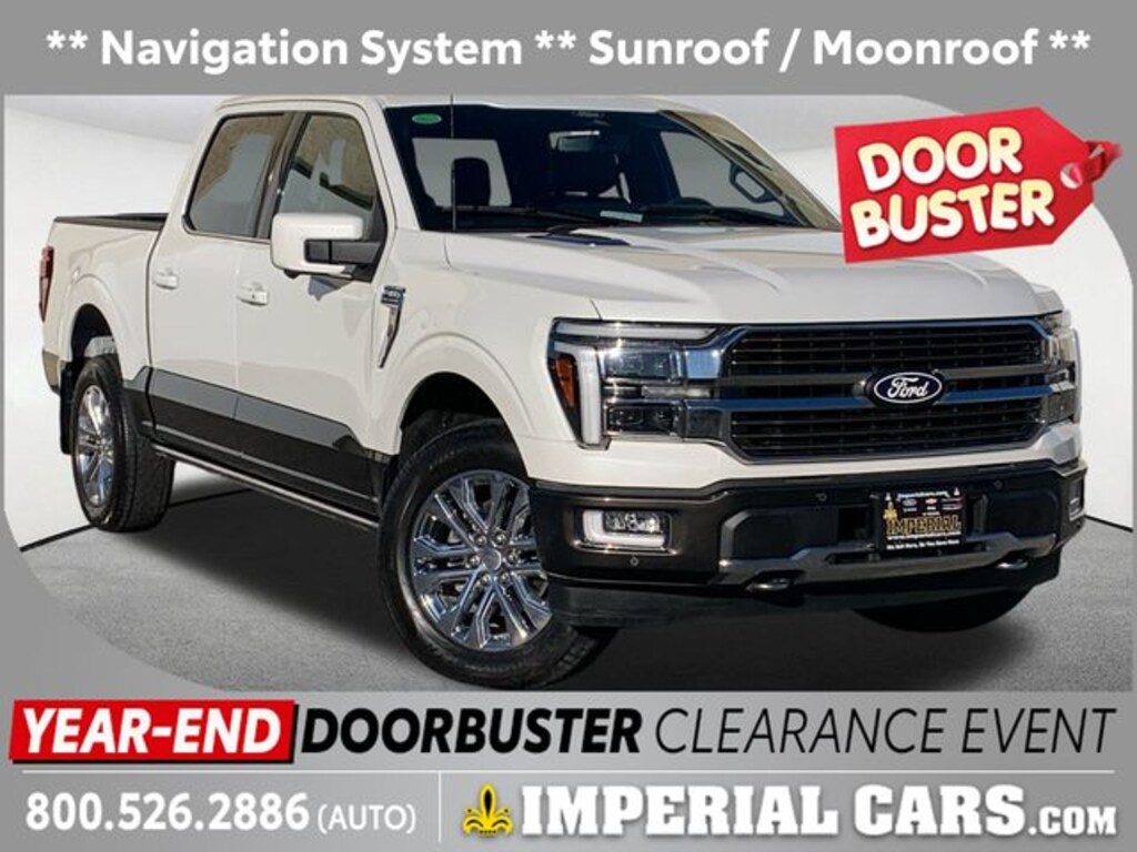 Certified 2024 Ford F-150 King Ranch Truck SuperCrew Cab