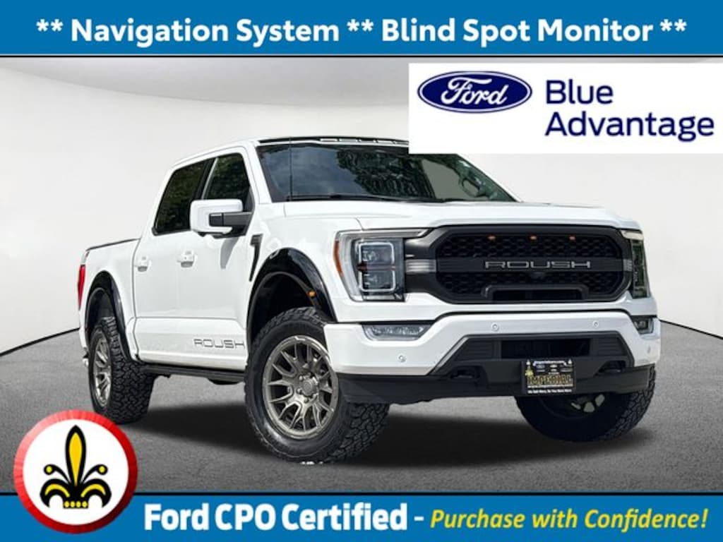 Certified 2022 Ford F-150 Roush Truck SuperCrew Cab
