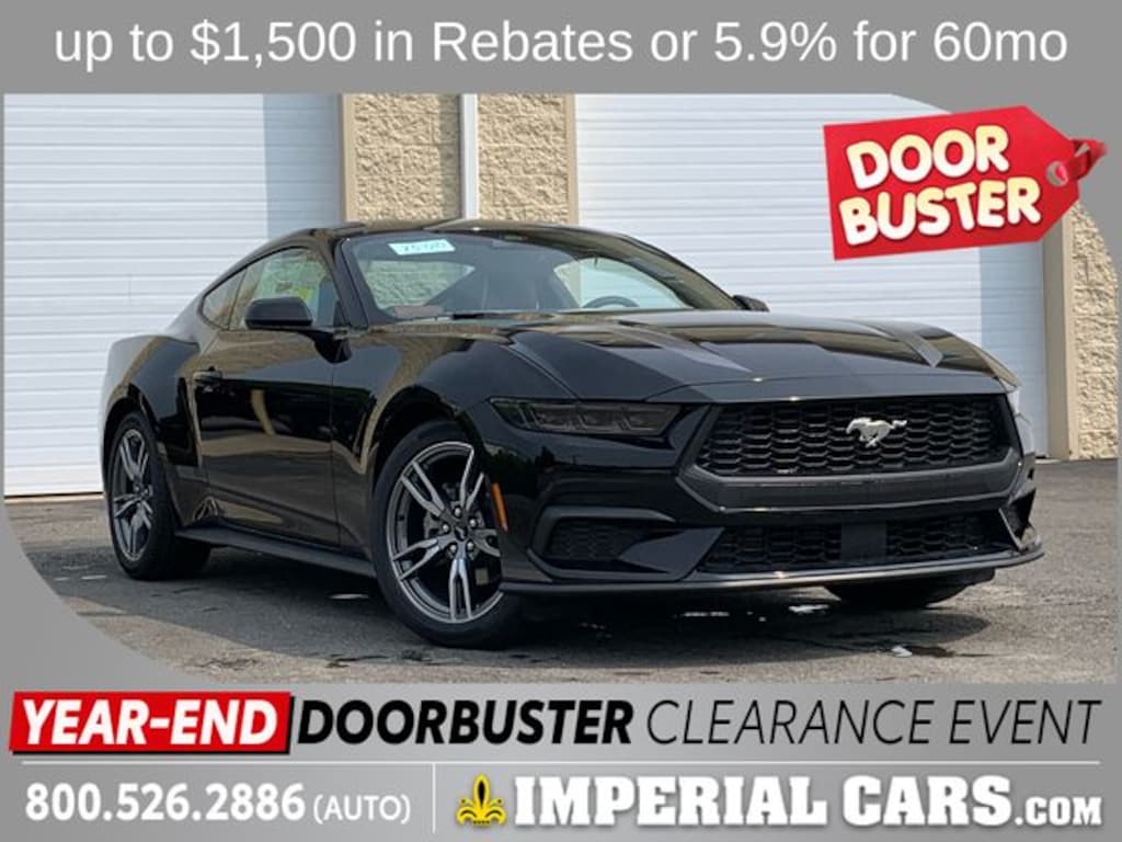 New 2025 Ford Mustang Ecoboost Premium Coupe