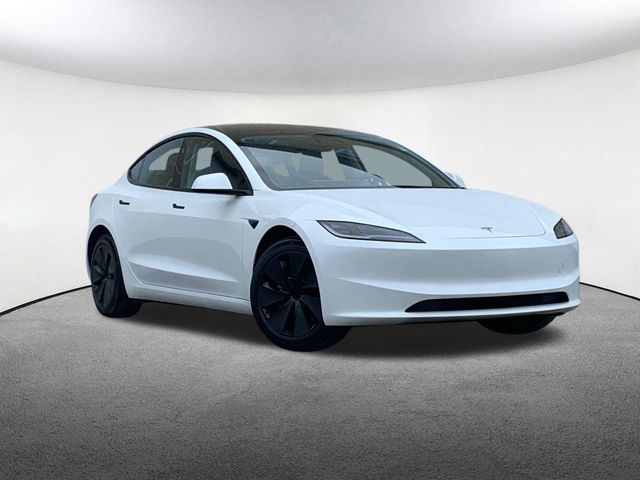 Used 2025 Tesla Model 3 Long Range with VIN 5YJ3E1EA3SF070599 for sale in Mendon, MA