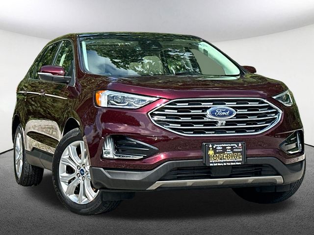 Used 2020 Ford Edge Titanium with VIN 2FMPK4K98LBB64669 for sale in Mendon, MA