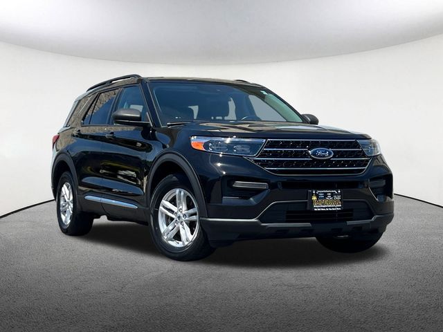 Used 2021 Ford Explorer XLT with VIN 1FMSK8DH7MGA53773 for sale in Mendon, MA