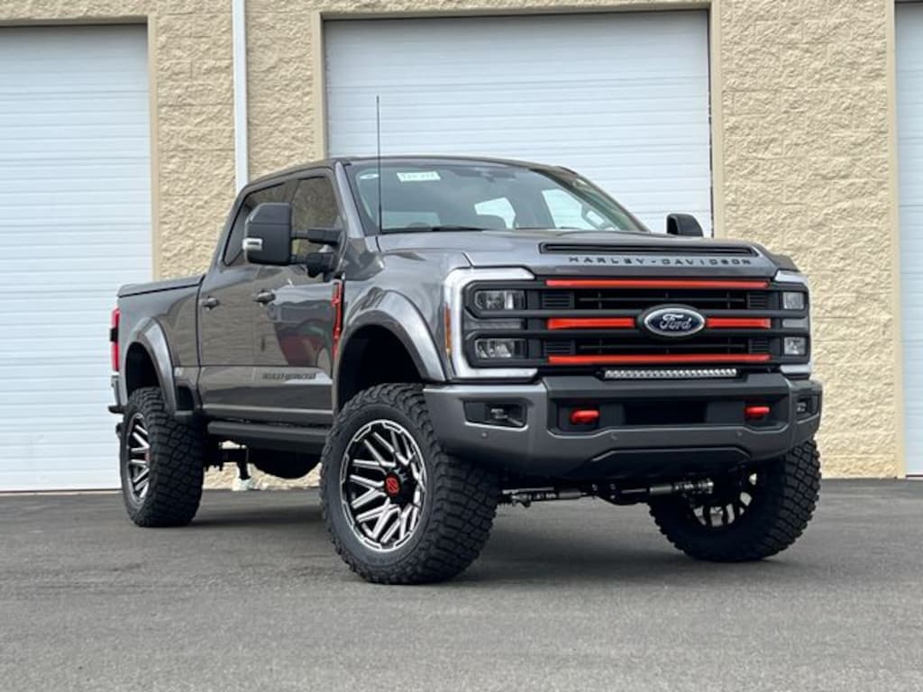 New 2024 Ford F-250 Lariat With Tuscany Motors Harley Davidson Upfit Truck Crew Cab