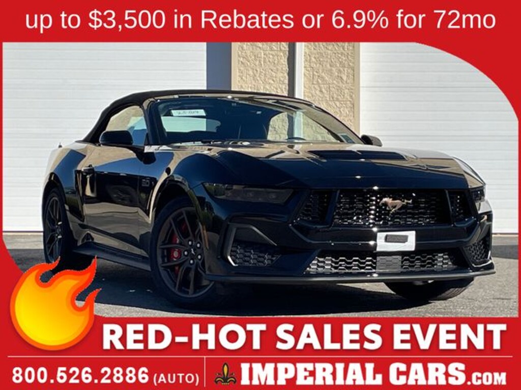 New 2025 Ford Mustang GT Premium Convertible
