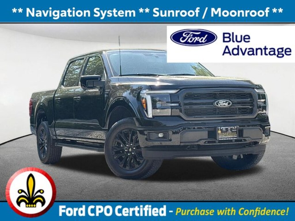 Certified 2025 Ford F-150 Lariat Truck SuperCrew Cab