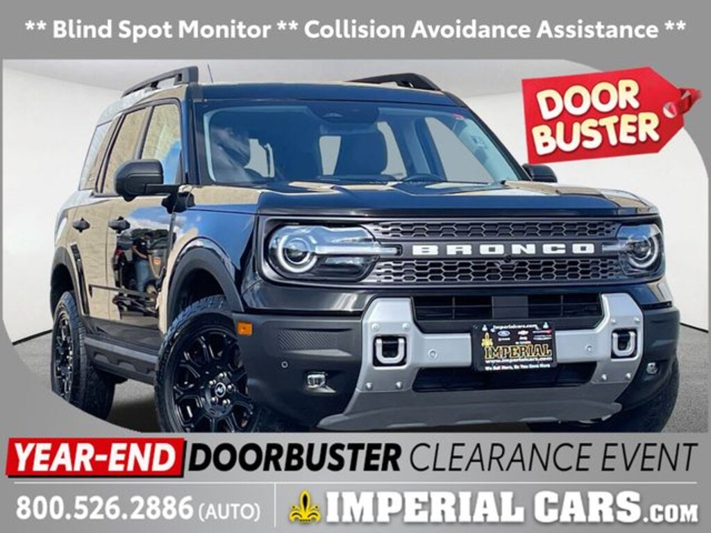 Certified 2025 Ford Bronco Sport Badlands SUV