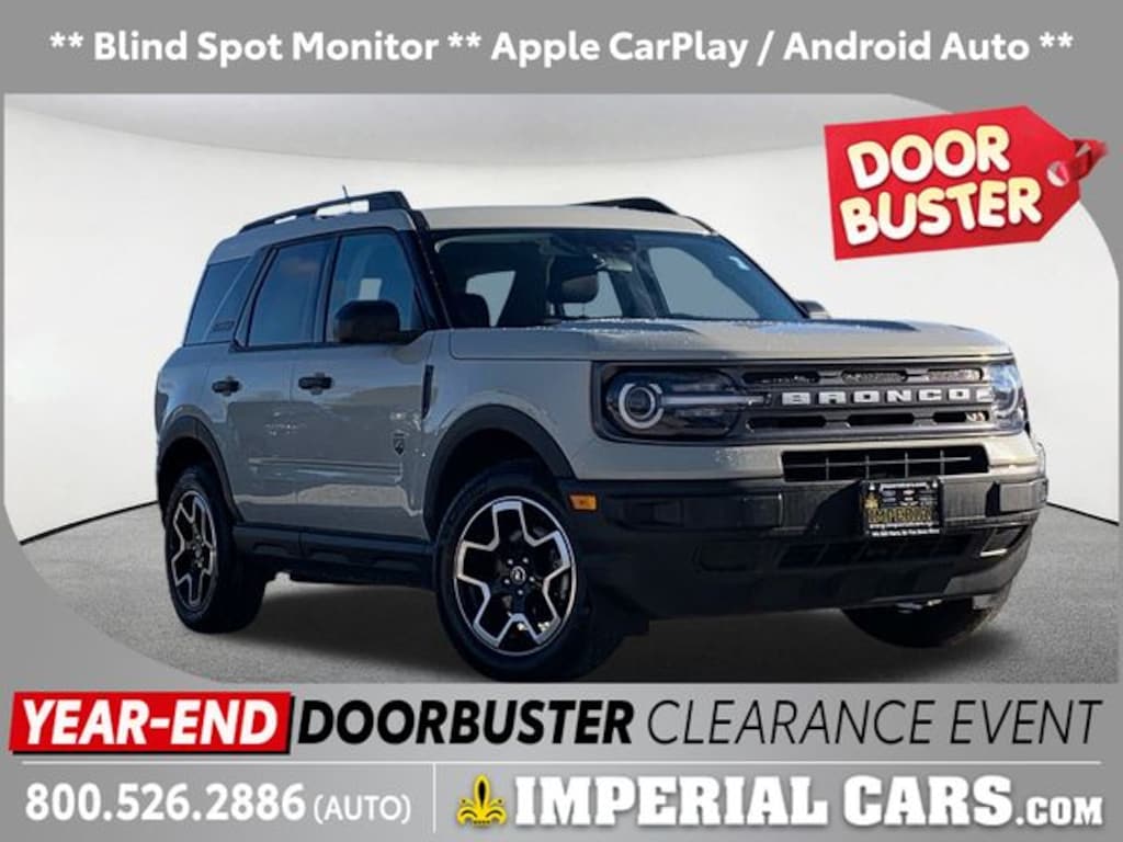 Certified 2024 Ford Bronco Sport Big Bend SUV