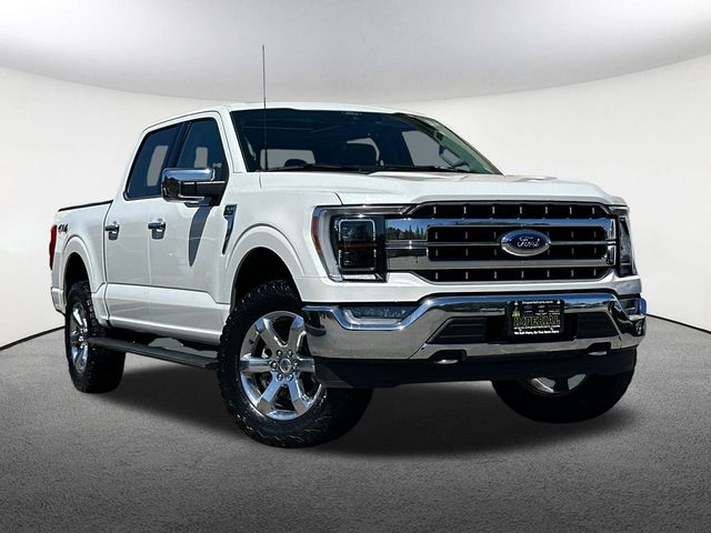 Used 2021 Ford F-150 Lariat with VIN 1FTFW1E86MFB90144 for sale in Mendon, MA