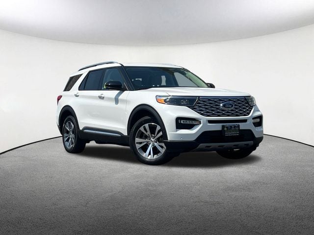 Used 2020 Ford Explorer Platinum with VIN 1FM5K8HC2LGD11126 for sale in Mendon, MA