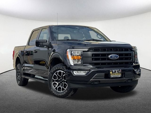 Used 2021 Ford F-150 Lariat with VIN 1FTFW1E83MFB74337 for sale in Mendon, MA