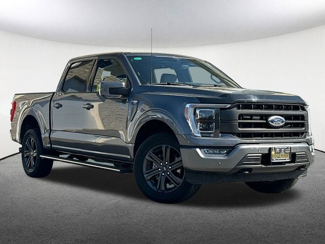 Used 2023 Ford F-150 Lariat with VIN 1FTFW1E89PFB50189 for sale in Mendon, MA