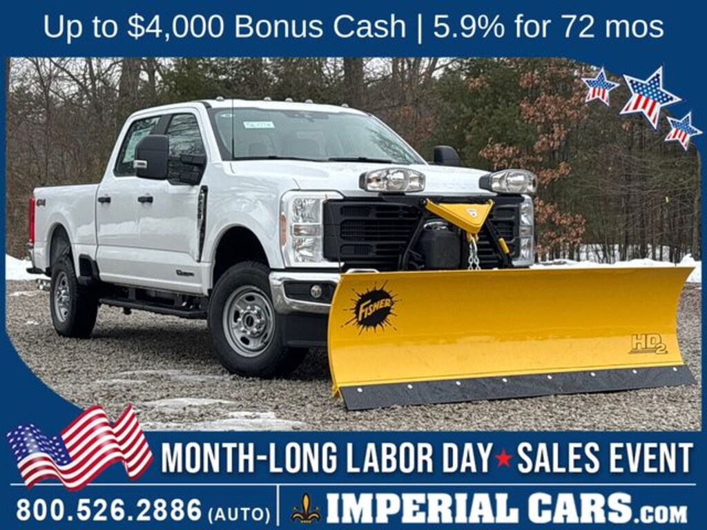 New 2026 Ford F-250 XL w/Fisher Plow Truck Crew Cab