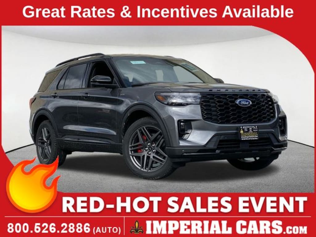 New 2026 Ford Explorer ST-Line SUV