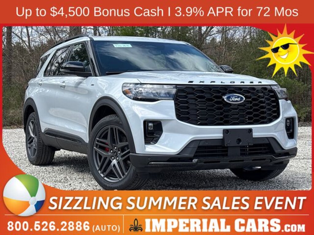 New 2026 Ford Explorer ST-Line SUV
