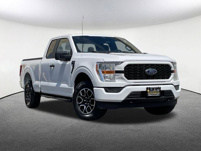 Used 2022 Ford F-150 XL with VIN 1FTEX1EP4NKE46628 for sale in Mendon, MA