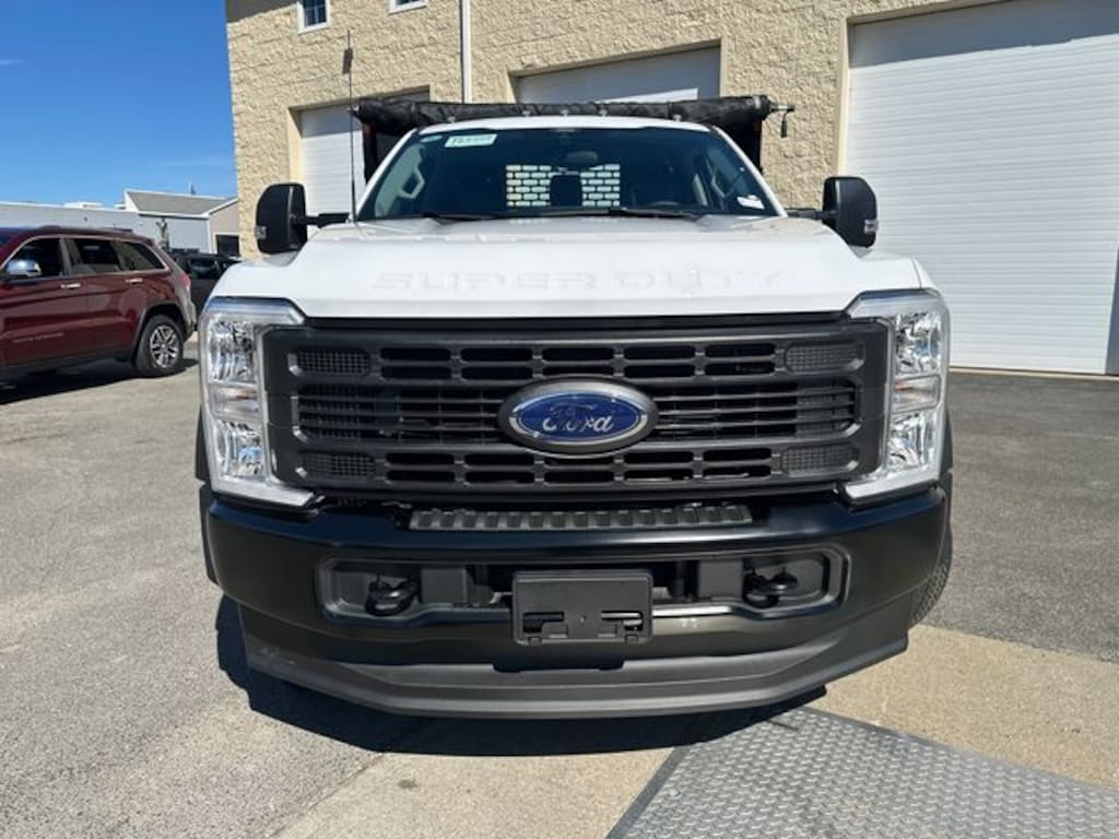 New 2025 Ford F-450 Chassis XL With Heavy Duty 12ft Landscape Dump Body Truck Regular Cab