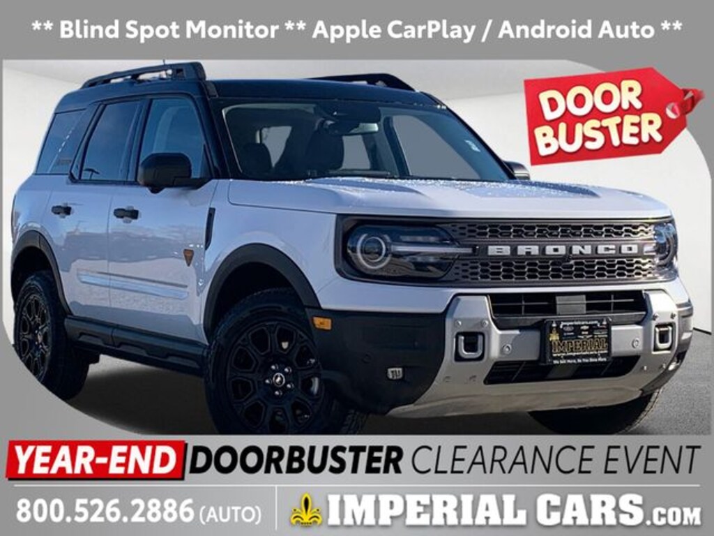 Certified 2025 Ford Bronco Sport Badlands SUV