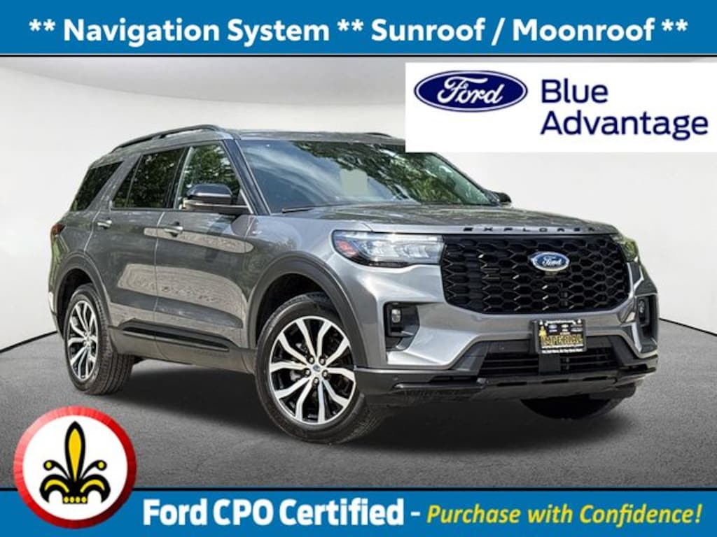 Certified 2025 Ford Explorer ST-Line SUV