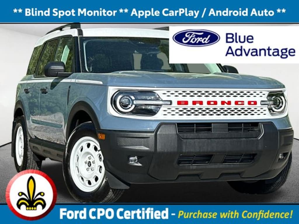 Certified 2025 Ford Bronco Sport Heritage SUV