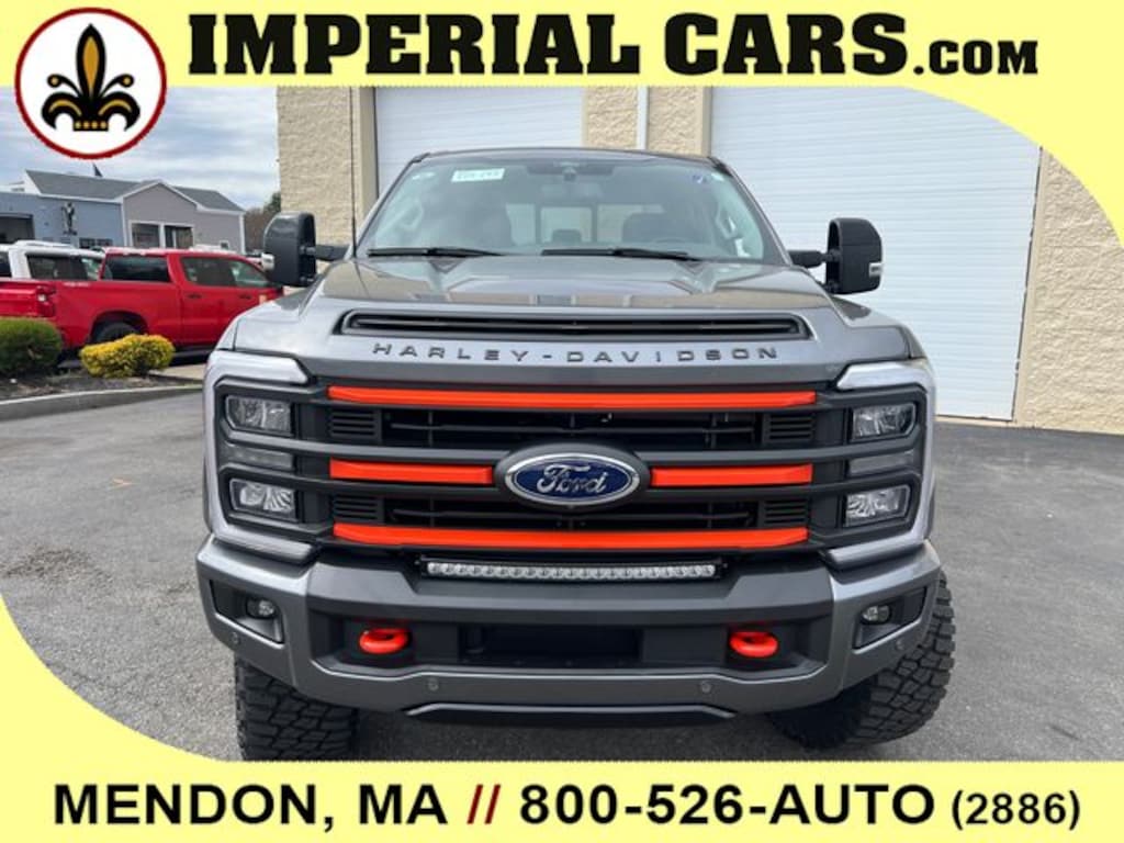 New 2024 Ford F-250 Lariat With Tuscany Motors Harley Davidson Upfit Truck Crew Cab