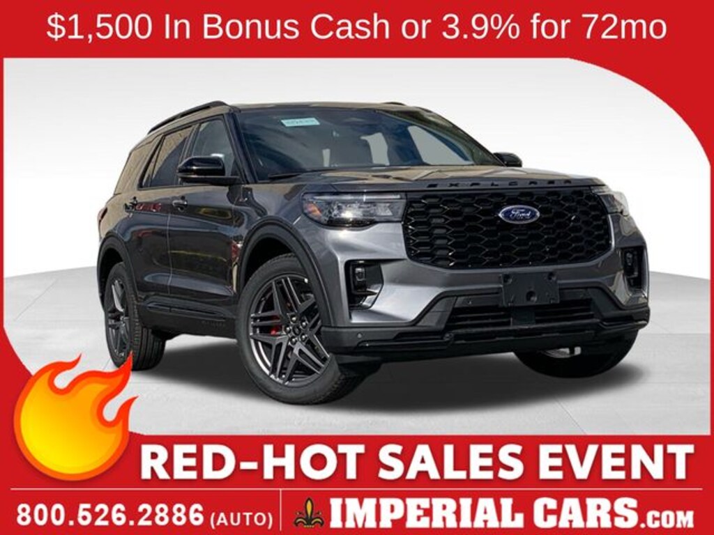 New 2025 Ford Explorer ST-Line SUV