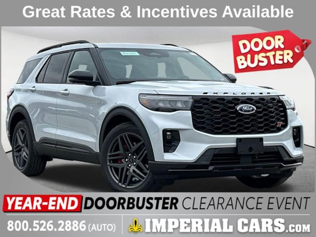 New 2026 Ford Explorer ST SUV